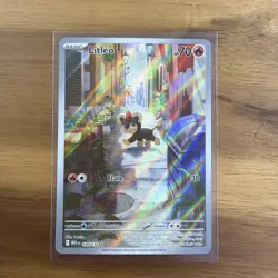Litleo 139/132 Pokemon TCG Mega Evolution Illustration Rare English - Image 1