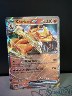 Charizard ex 006/165 Sv: Scarlet & Violet 151 Holo NM Pokemon Trading Card Game - Image 1
