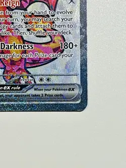 Pokemon TCG Charizard EX Obsidian Flames Ultra Rare Full Art Holo Card 215/197 - Image 4
