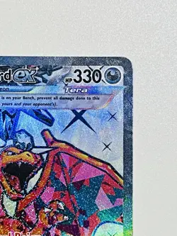 Pokemon TCG Charizard EX Obsidian Flames Ultra Rare Full Art Holo Card 215/197 - Image 5