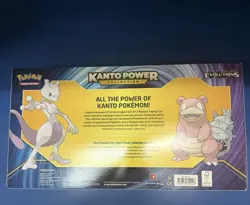 Pokemon Kanto Power Collection Box Mewtwo-EX Slowbro-EX XY Evolutions TCG SEALED 820650809446 - Image 2