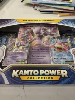 Pokemon Kanto Power Collection Box Mewtwo-EX Slowbro-EX XY Evolutions TCG SEALED 820650809446 - Image 4