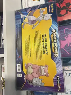 Pokemon Kanto Power Collection Box Mewtwo-EX Slowbro-EX XY Evolutions TCG SEALED 820650809446 - Image 4