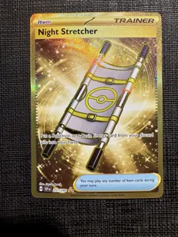 Pokemon TCG Night Stretcher 251/191 SV08: Surging Sparks Gold Hyper Rare Holo NM - Image 1