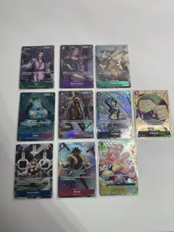 One Piece Premium Card Collection Bandai Games Fest 23-24 10 Card Lot - Image 1