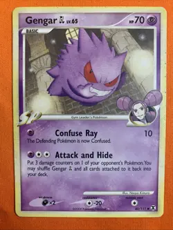 Gengar GL LV.65 40/111 Rising Rivals Regular Rare Pokemon TCG Card - Image 1
