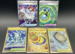 Pokemon TCG Full Art Ultra Rare Trainer 14 Card Lot Geeta, Poppy, Grusha, & More - Image 4