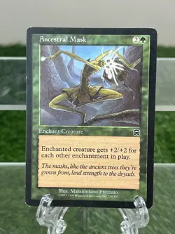 Ancestral Mask Mercadian Masques Mtg Magic The Gathering - Image 1