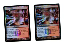 2x mtg Steam Vents FOIL Return to Ravnica Rare EX Magic the Gathering Blue Red - Image 1