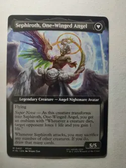 MTG- Sephiroth, Fabled SOLDIER (Extended Art) -Final Fantasy - MYTHIC - NM/M - Image 2