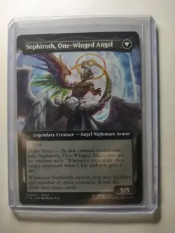 MTG- Sephiroth, Fabled SOLDIER (Extended Art) -Final Fantasy - MYTHIC - NM/M - Image 4