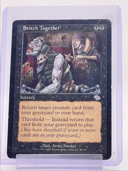 STITCH TOGETHER 2002 MAGIC THE GATHERING JUDGMENT UNCOMMON Q3501 - Image 1