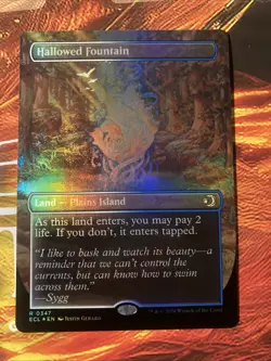 Hallowed Fountain (Borderless) Lorwyn Eclipsed Foil - Image 1