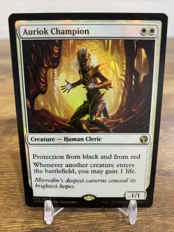 Auriok Champion Iconic Masters Foil Magic The Gathering TCG - Image 1