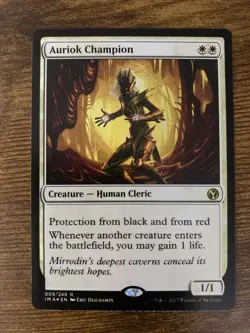 Auriok Champion Iconic Masters Foil Magic The Gathering TCG - Image 2