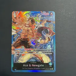 Ace and Newgate L ST22-001 Starter Deck Ace Newgate One Piece English NM - Image 1