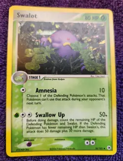 Swalot 50/101 Hidden Legends Reverse Holo Pokemon *NICE* - Image 1
