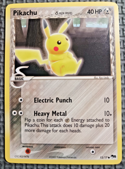 2007 Pokemon POP Series 5 #13 Pikachu LP+/NM - Image 1