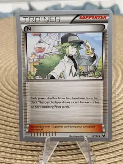 Pokemon N (Supporter) 96/108 Dark Explorers Uncommon World Championships 2014 -E - Image 1