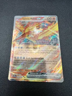 Pokemon Team Rocket’s Moltres Ex Stamped Promos #229,208,031 Destined Rivals NM - Image 5