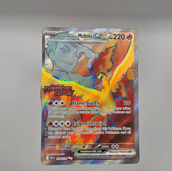Pokemon Team Rocket's Moltres ex Destined Rivals Stamped UPC Promo Set NM - Image 2
