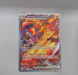 Pokemon Team Rocket's Moltres ex Destined Rivals Stamped UPC Promo Set NM - Image 4