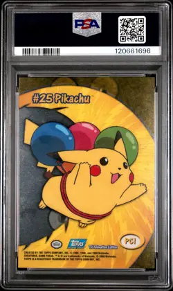 PSA 10 Pikachu Clear Cards PC1 2000 Topps Pokemon Tv Animation 120661696 - Image 2