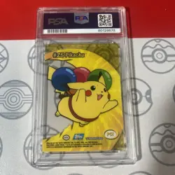 PSA 10 GEM Topps Pikachu Clear Card PC1 Pokemon 2000 TV Animation 8678 - Image 2