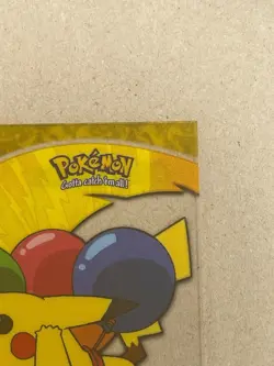 2000 Topps Pokemon Pikachu #PC1 #25 TV Animation Clear Card NM - Image 3