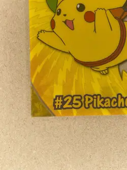 2000 Topps Pokemon Pikachu #PC1 #25 TV Animation Clear Card NM - Image 5