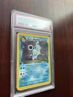 2000 Pokemon Team Rocket Dark Blastoise 1st Edition Holo #3 PSA 9 - Image 2