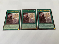 3x The Fallen & The Virtuous (Playset) CH01-EN019 Ultra Rare 1st Ed Yugioh - Image 2