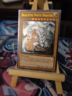 Blue-Eyes White Dragon YSKR-EN001 1st Edition Ultimate Rare - Image 1