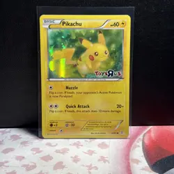 Pokemon Generations Pikachu 26/83 Holo Stamped Toys R US Promo - Image 1