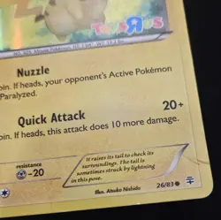 Pikachu 26/83 Generations Toys R Us Stamped Exclusive Holo Pokemon TCG 2016 HP - Image 3