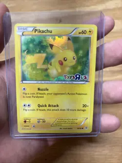 Pokemon Generations Pikachu 26/83 Holo Stamped Toys R US Promo MP - Image 1