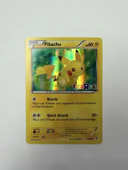 2016 Pokemon Pikachu 26/83 Holo Toys R Us Stamped Pokemon TCG Lightly Played - Image 1