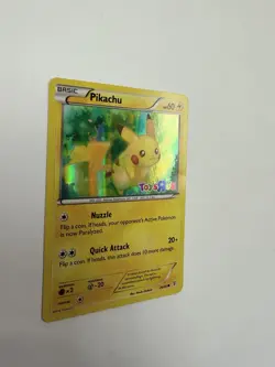 2016 Pokemon Pikachu 26/83 Holo Toys R Us Stamped Pokemon TCG Lightly Played - Image 2