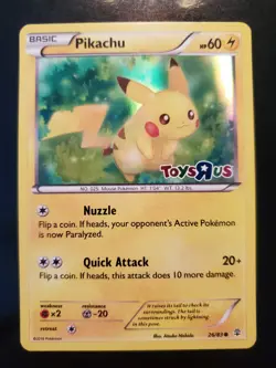 Pikachu 26/83 Toys R Us Exclusive Holo Pokemon TCG Generations Near Mint NM - Image 2