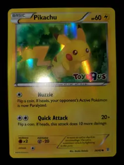 Pikachu 26/83 Toys R Us Exclusive Holo Pokemon TCG Generations Near Mint NM - Image 3
