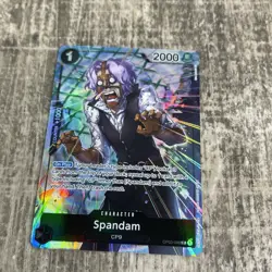 One Piece Card TCG Spandam Alternate Art OP03-086 Pillars of Strength - Image 1