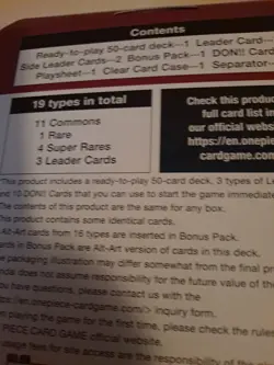 One Piece Ultra Deck The Three Brothers ST-13 - Image 3