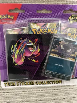 Pokemon TCG: Mega Evolution Ascended Heroes Tech Sticker Collection Gastly💥 - Image 2