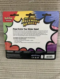 Pokemon TCG: Mega Evolution Ascended Heroes Tech Sticker Collection Gastly💥 - Image 3