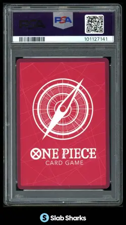 2022 ONE PIECE ROMANCE DAWN #OP01-001 RORONOA ZORO ALTERNATE ART PSA 10 - Image 2