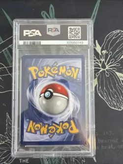 1999 Pokemon Game SPANISH 1st Edition BASE SET #43 ABRA PSA 8 NM-MT - Image 2