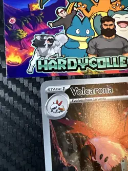 Volcarona 100/086 Sv: Black Bolt Illustration Rare Pokemon TCG Pack Fresh NM - Image 3