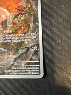 Volcarona 100/086 Sv: Black Bolt Illustration Rare Pokemon TCG Pack Fresh NM - Image 5