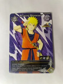 Naruto Uzumaki PR-095 Full Art Promo Card Ninja Storm 3 NM FREE SHIPPING - Image 1