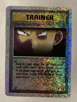 The Boss's Way 105/110 Legendary Collection Reverse Holo - Image 1